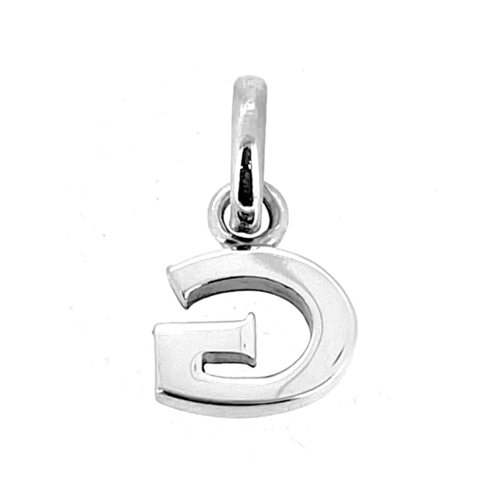 Vintage Links of London “G” Charm – Sterling Silver Initial