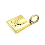 Classic Links of London shopping bag motif.