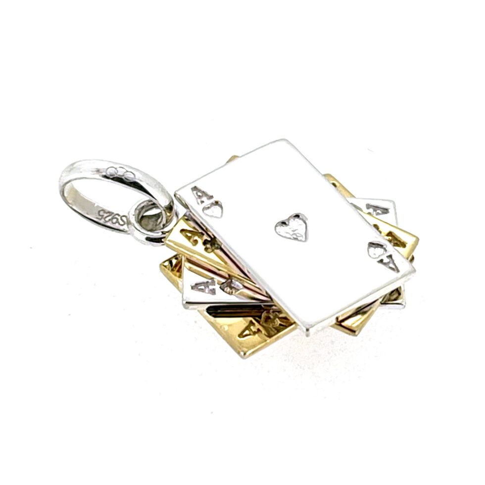 Links of London 5030.2427 charm showing Aces motif