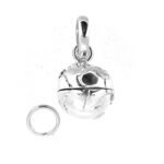 Globe Travelling Locket charm ready for Sweetie bracelet.