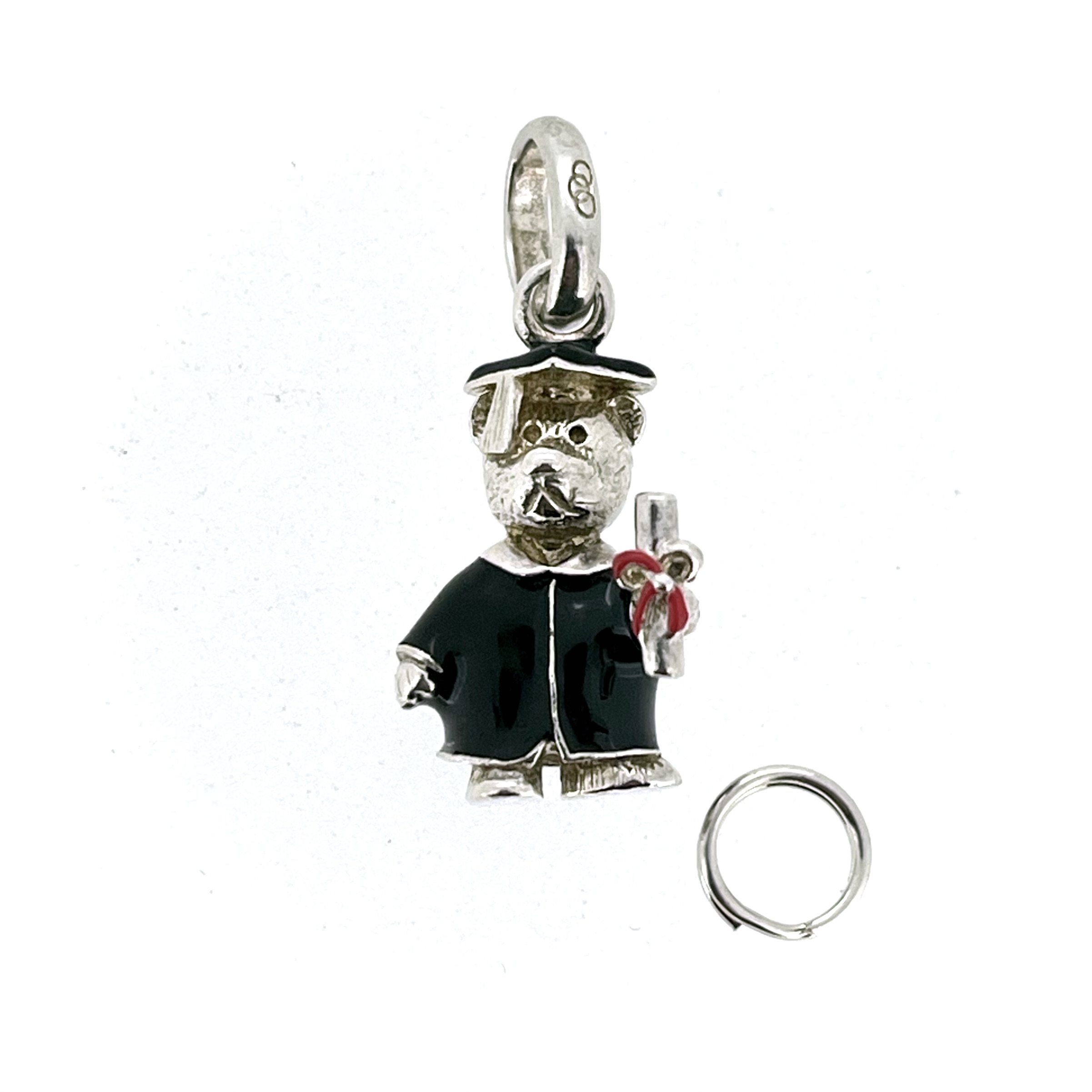 Links of London Graduation Bear Charm – Vintage 2011 Sterling Silver