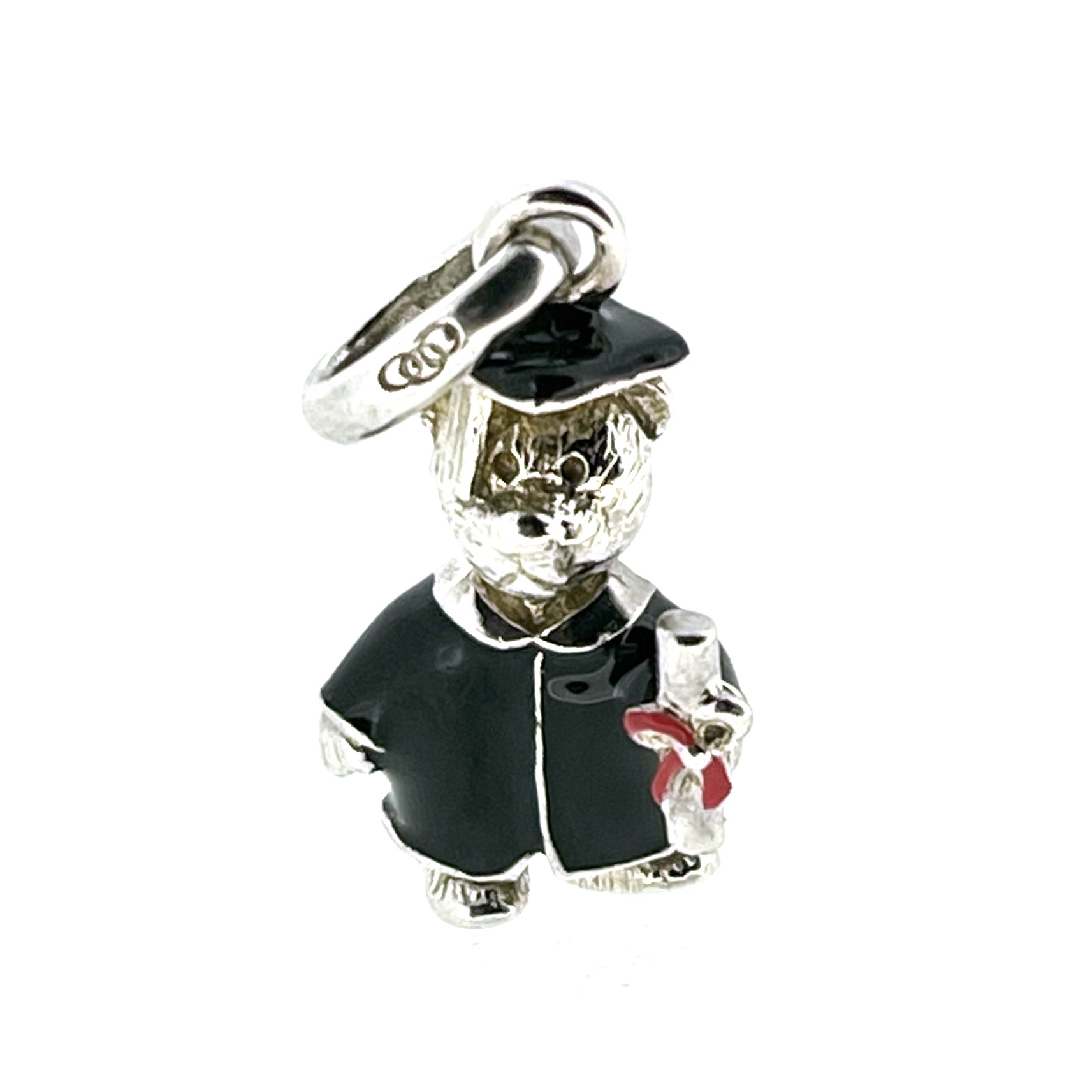 Links of London Graduation Bear Charm – Vintage 2011 Sterling Silver