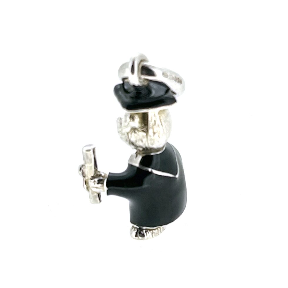 Links of London Graduation Bear Charm – Vintage 2011 Sterling Silver