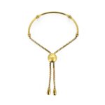 Unique half chain, half bangle design vintage piece