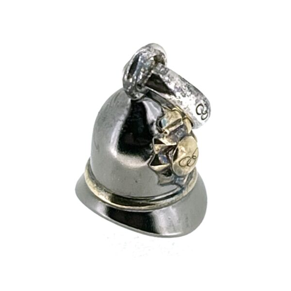 Vintage Links of London Police Helmet Charm – front view