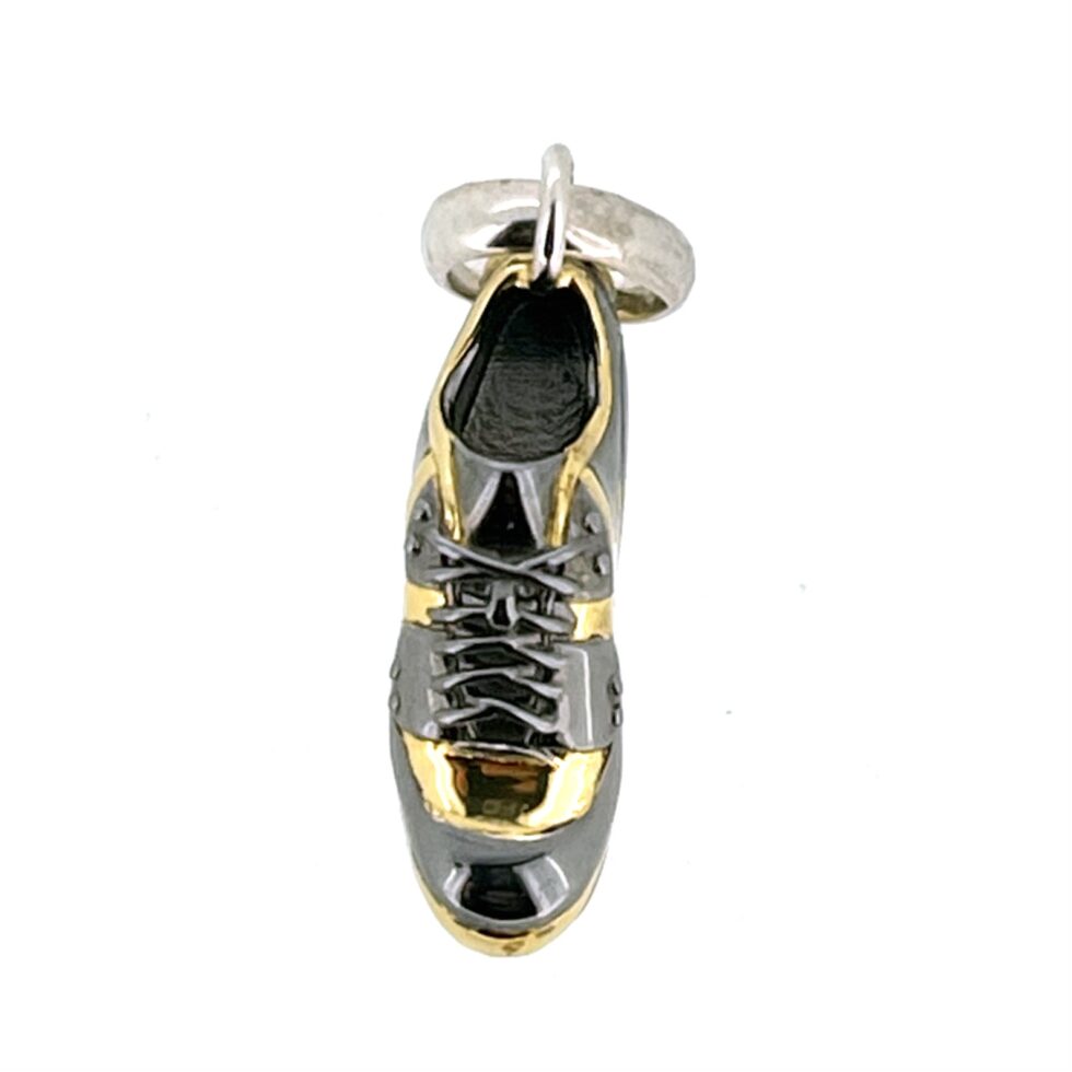 Links of London Sneaker Charm – A Day Out Shopping (Black Rhodium & Gold Vermeil)