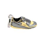 Trainer charm with visible bail and hallmark