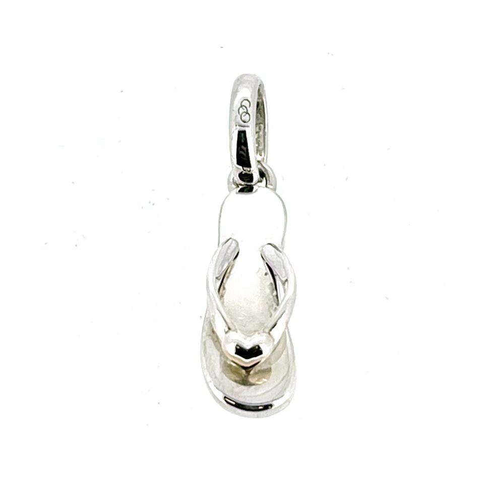 Vintage Links of London Footprints in the Sand Flip Flop Charm