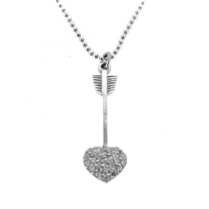 Vintage Links of London Love Struck Arrow Necklace