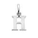 Links of London Alphabet charm “H” with three-ring logo