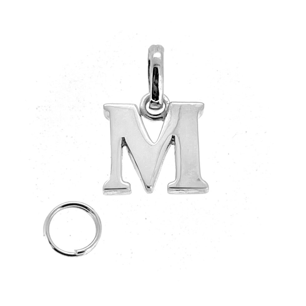2007 Links of London Sterling Silver Initial 'M' Charm