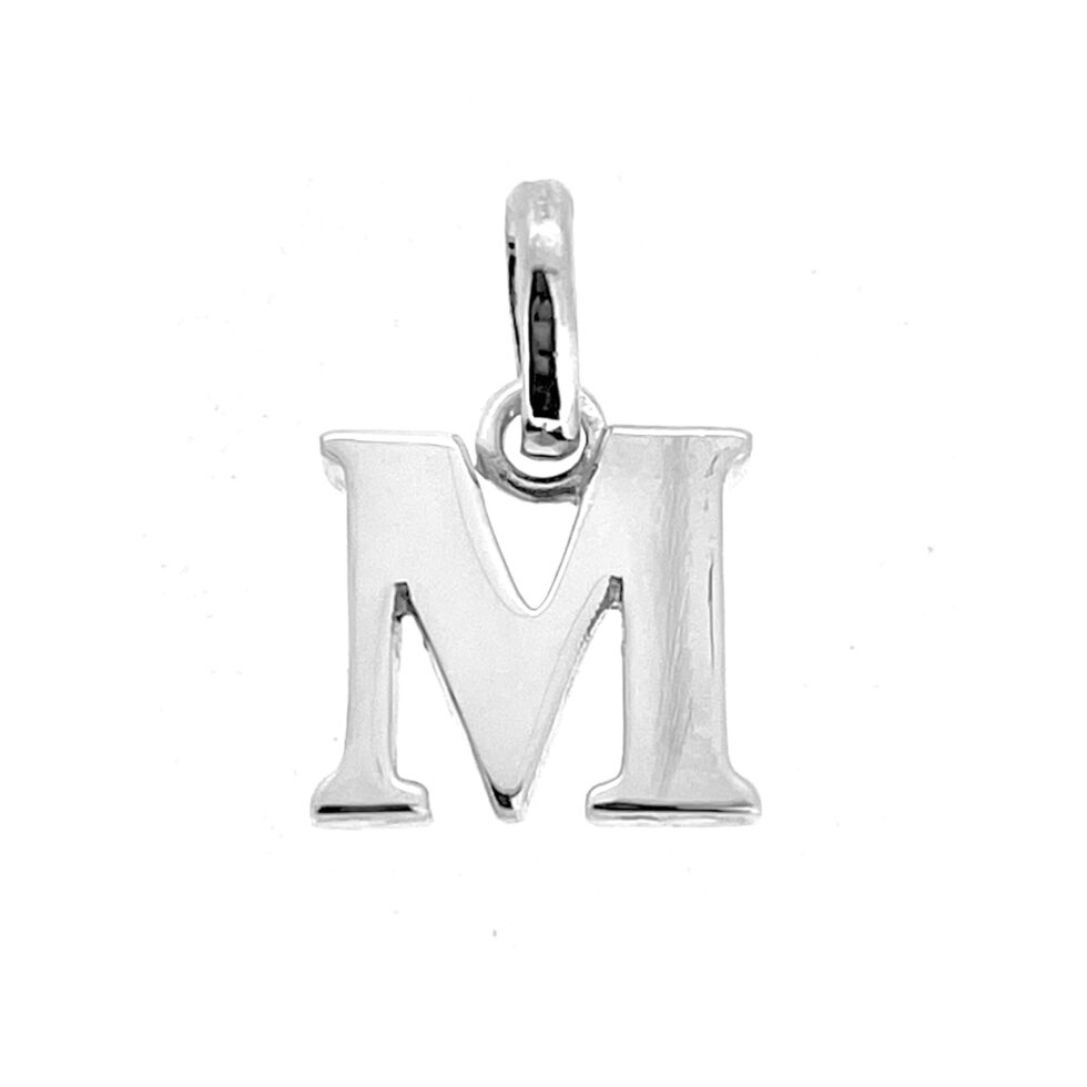 2007 Links of London Sterling Silver Initial 'M' Charm