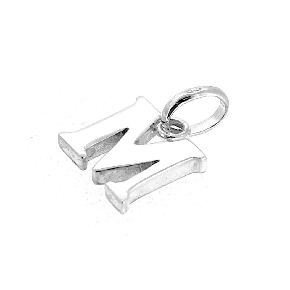 2007 Links of London Sterling Silver Initial 'M' Charm