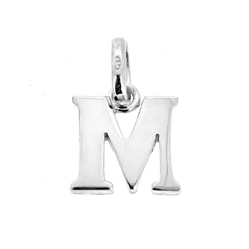 2007 Links of London Sterling Silver Initial 'M' Charm