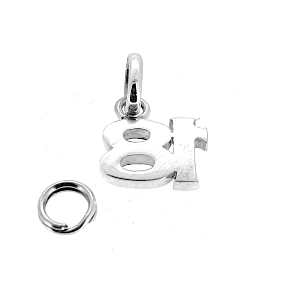 Links of London “18” Charm – Sterling Silver Birthday