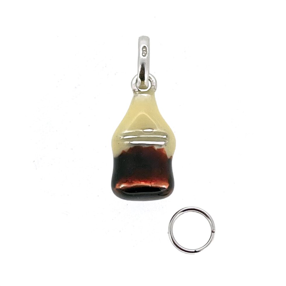 Charm with standard Links of London bail and split ring