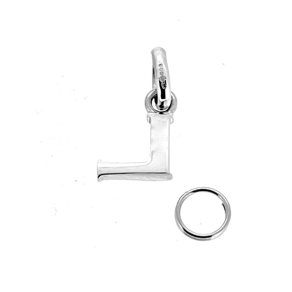 2011 Links of London Sterling Silver Letter L Charm