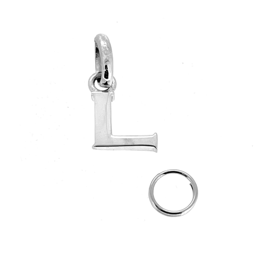 2011 Links of London Sterling Silver Letter L Charm
