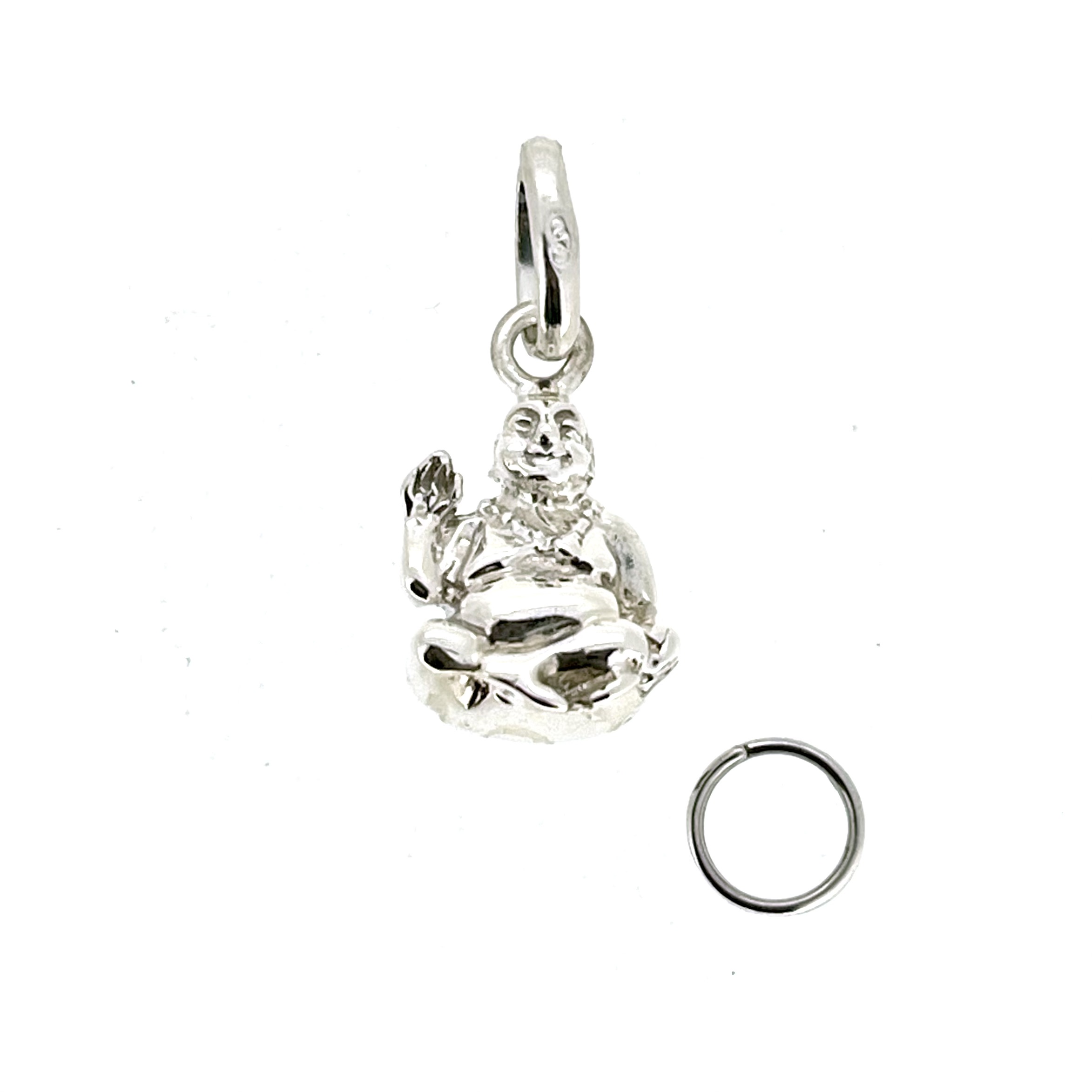 Buddha charm with split ring for Sweetie Bracelet
