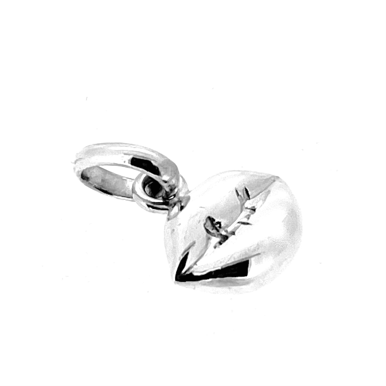 Silver Lips Charm ready to attach to bracelet or necklace
