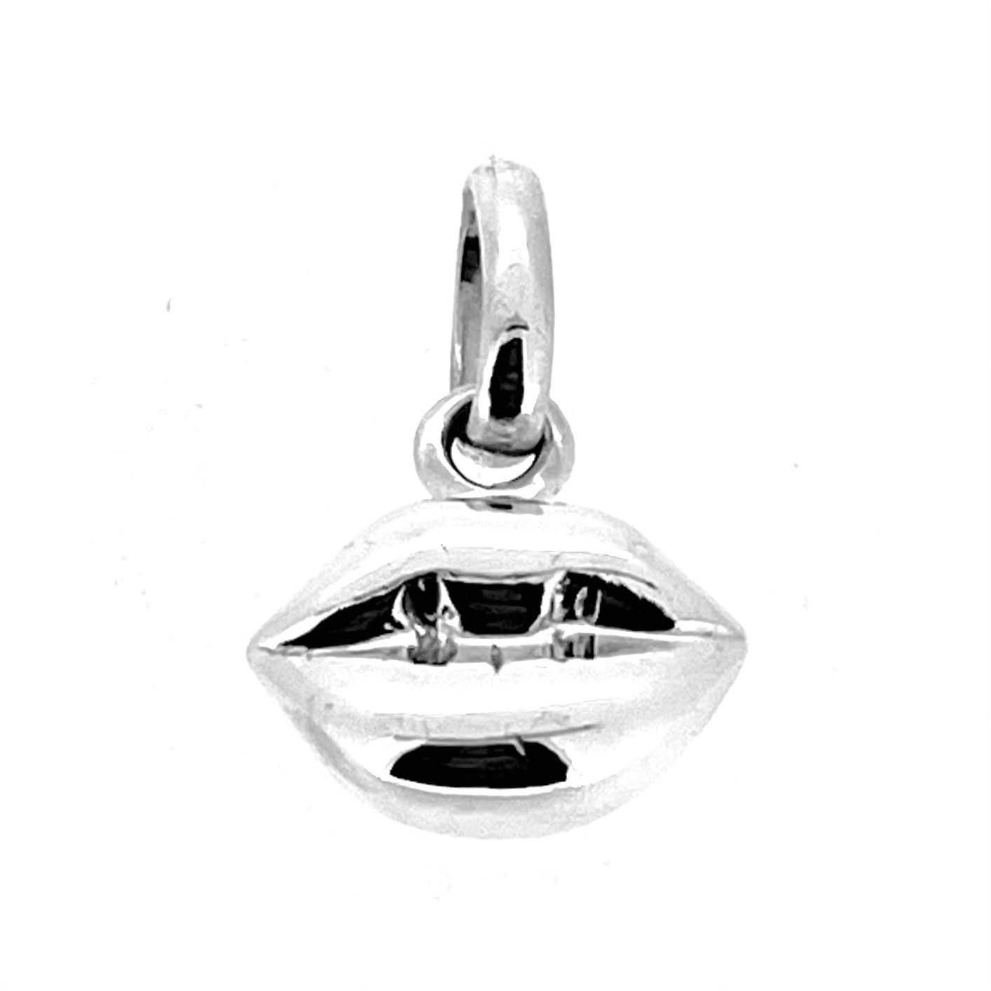 Vintage Links of London Lips Charm in sterling silver