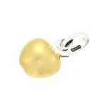 Links of London charm with three-ring logo on silver bail