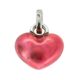 Vintage Links of London Mini Heart Charm with red enamel front view