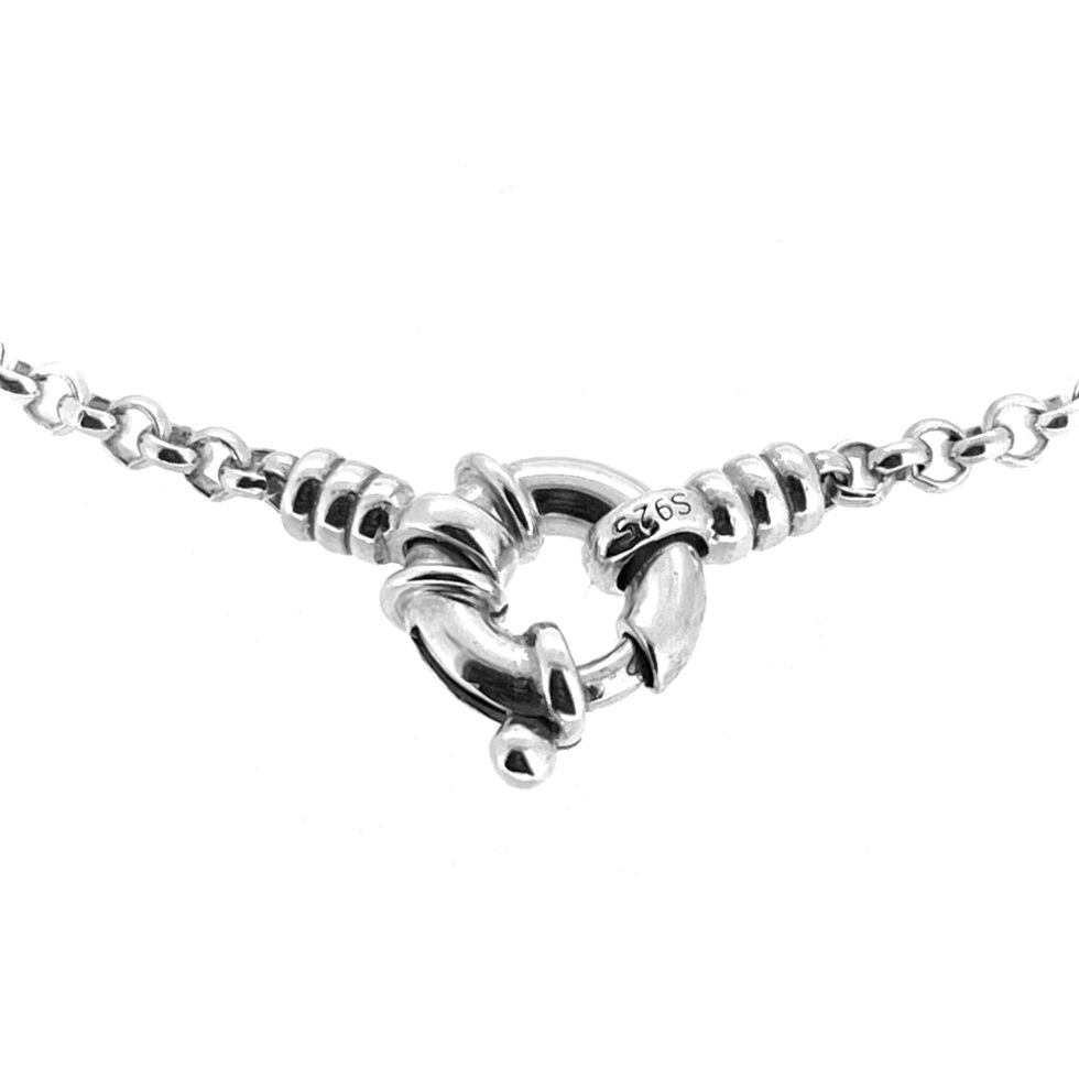 Round Link Bracelet | 18.5cm Sterling Silver | Vintage Links of London
