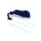 Links of London blue silk tassel attached to silver bookmark