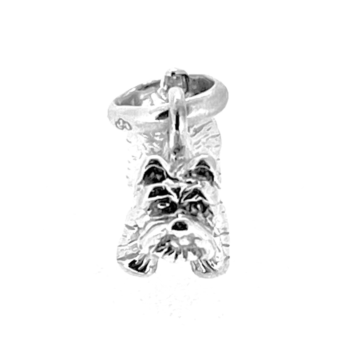Vintage 2005 Links of London West Highland Terrier Dog Charm front view