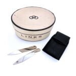 Vintage Links of London collar stiffeners with original box