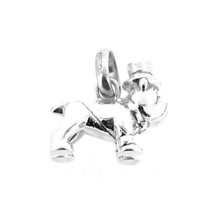 Vintage Links of London British Bulldog Top Hat Charm