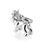 Vintage Links of London British Bulldog Top Hat Charm