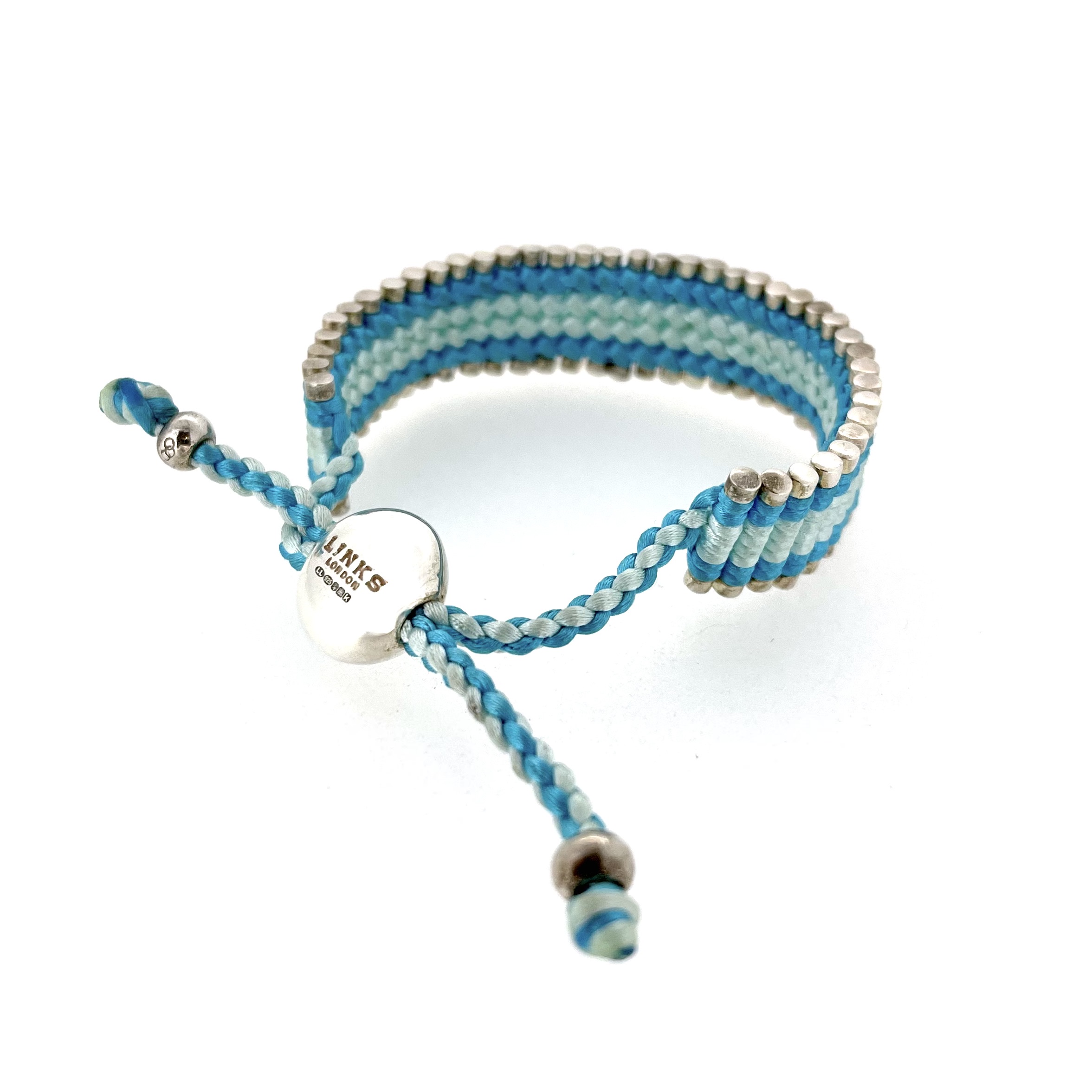 Adjustable sliding toggle on vintage Links of London bracelet