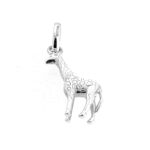 Detailed giraffe charm with textured body and standard Links of London bail