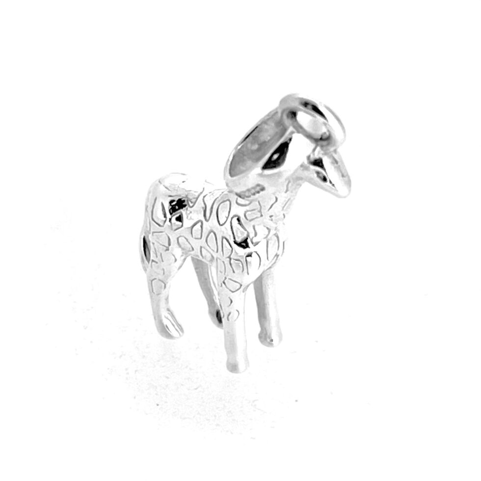 Vintage Links of London giraffe charm with lifelike surface detail
