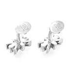 Official London 2012 logo engraved on cufflink backs