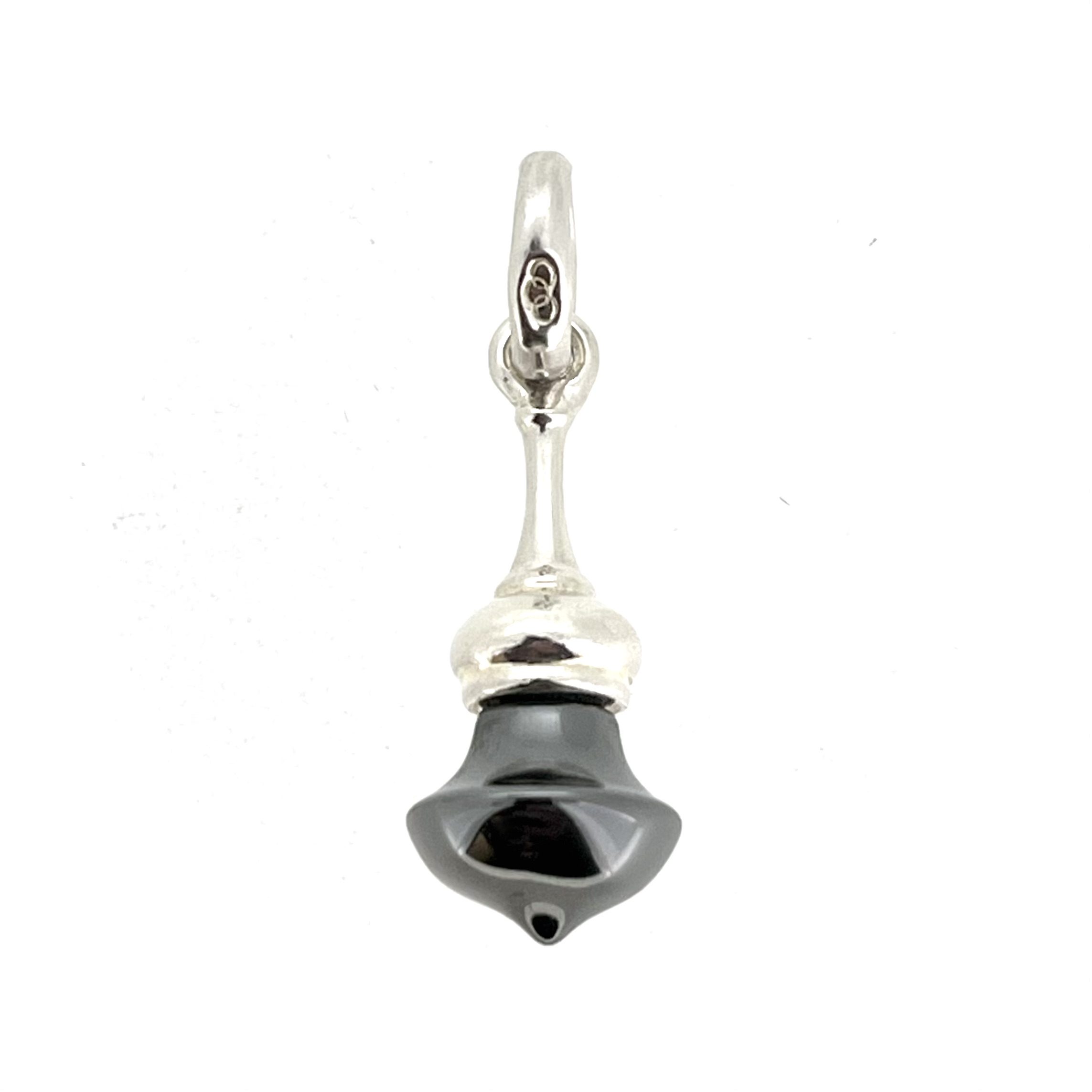 Vintage Links of London Russian Dome Charm with hematite and silver
