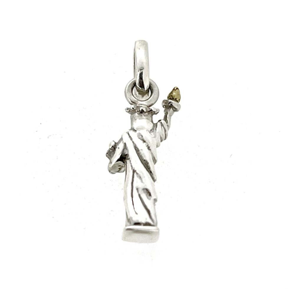 Back view of Links of London Statue of Liberty Charm