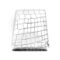 Vintage Links silver card holder with crocodile emboss pattern.