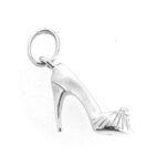 Vintage Links London Pleated Peep Toe Charm polished and cleaned