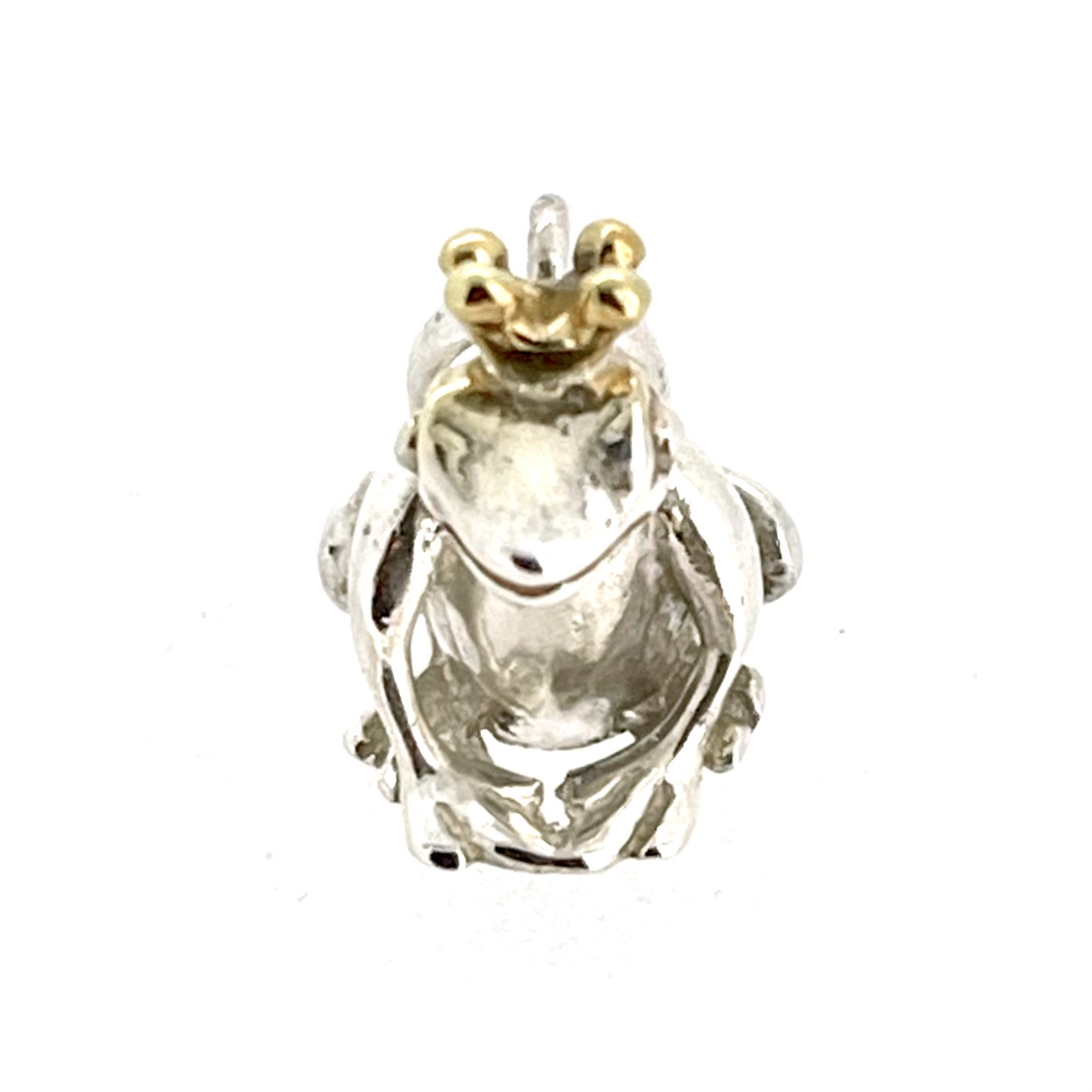 Links of London Frog Prince Charm positioned for product photography
