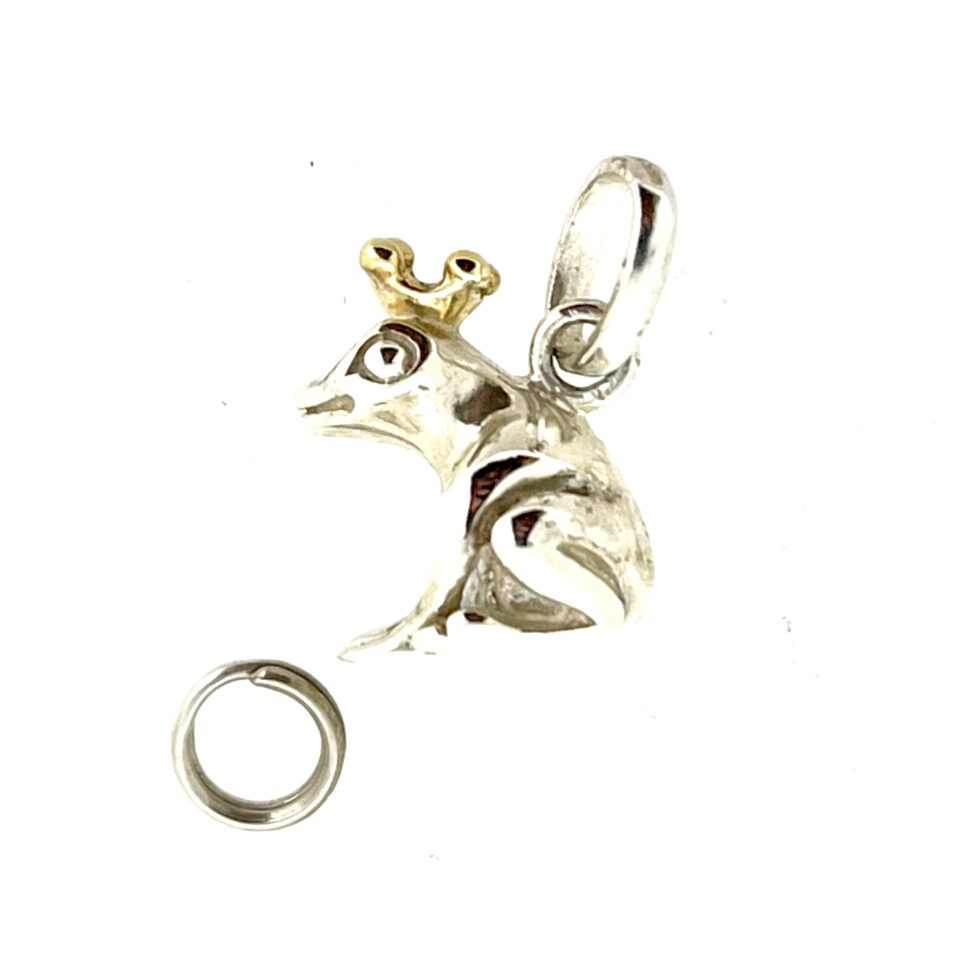 Links of London Frog Prince Charm hallmarked LL 925 with 2009 date letter