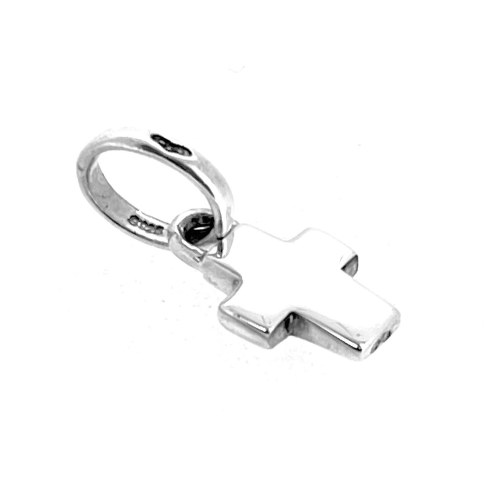 Vintage Links of London Mini Cross Charm Sterling Silver