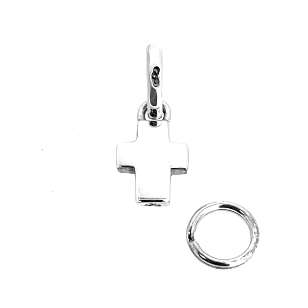 Vintage Links of London Mini Cross Charm Sterling Silver