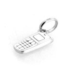 Hallmarked Links of London mobile phone charm with bail