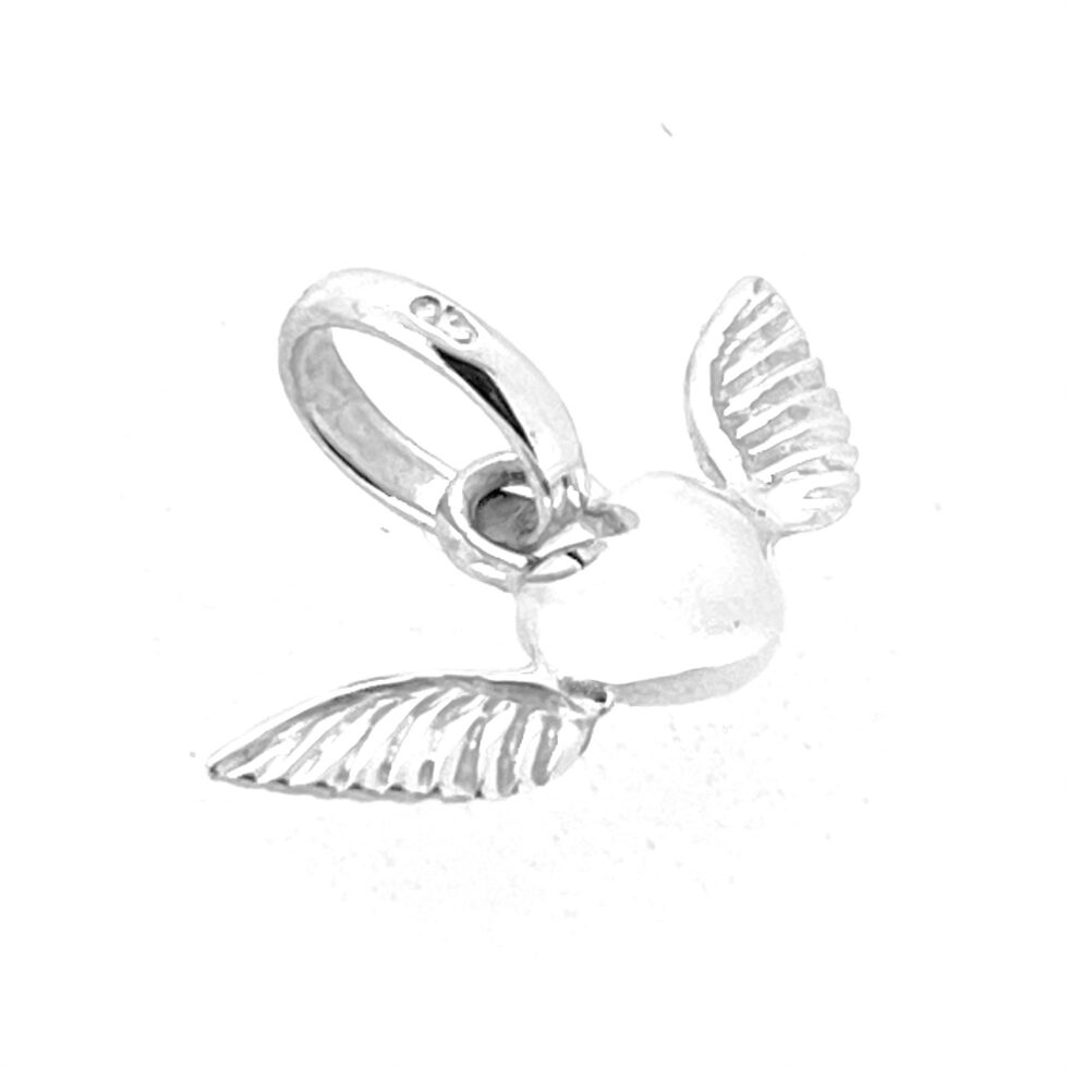 Links of London Winged Heart Charm 2010 with spread wings design
