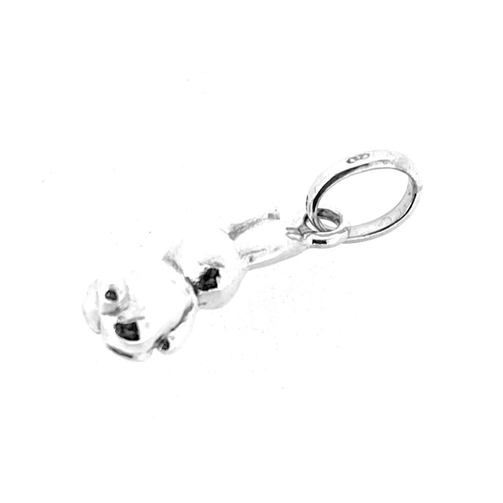 Side profile of 2009 Links of London bunny charm