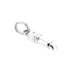 Restored Links of London lipstick charm in solid sterling silver