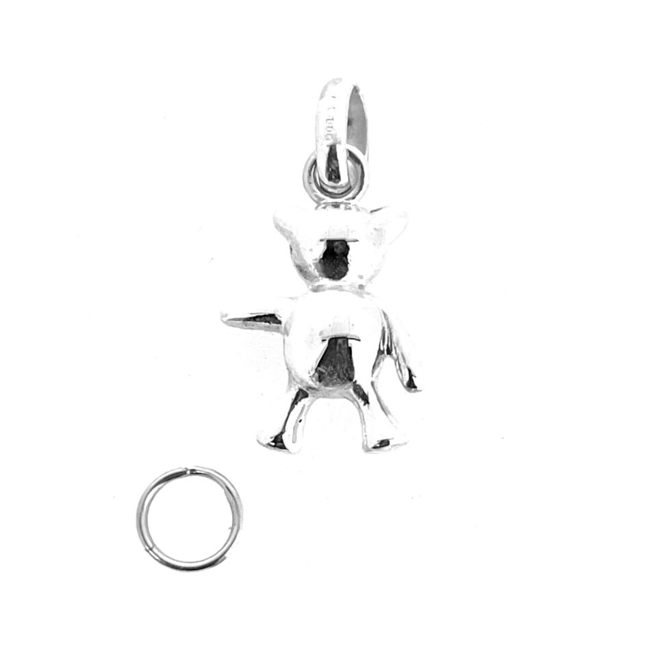 Full body view of Love Bear with raised heart